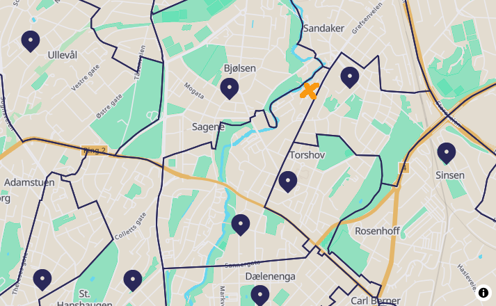 Skolekretser for barneskoler i Oslo